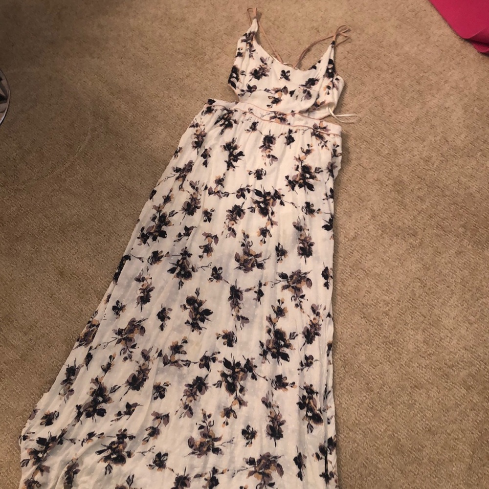 Floral maxi dress